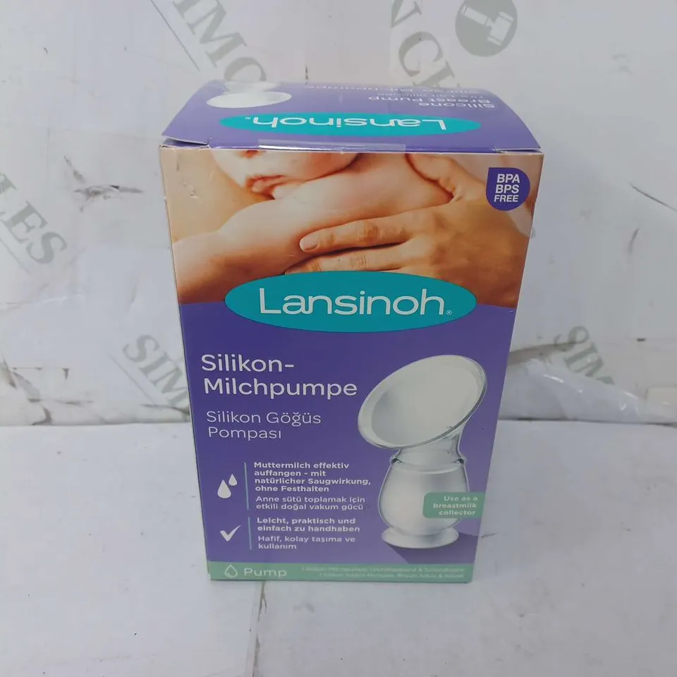 BOXED AND SEALED SILICONE BREAST PUMP RRP £19.99