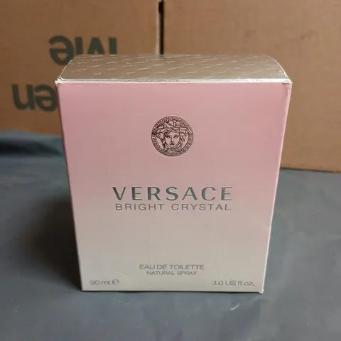 BOXED VERSACE BRIGHT CRYSTAL EAU DE TOILETTE 90ML