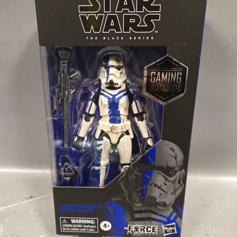 SEALED STAR WARS THE BLACK SERIES THE FORCE UNLEASHED STORM TROOPER COMMANDER E9497