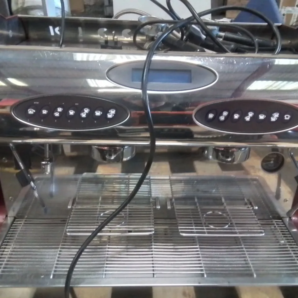 KICCO COMMERCIAL 2 GROUP COFFEE MACHINE 