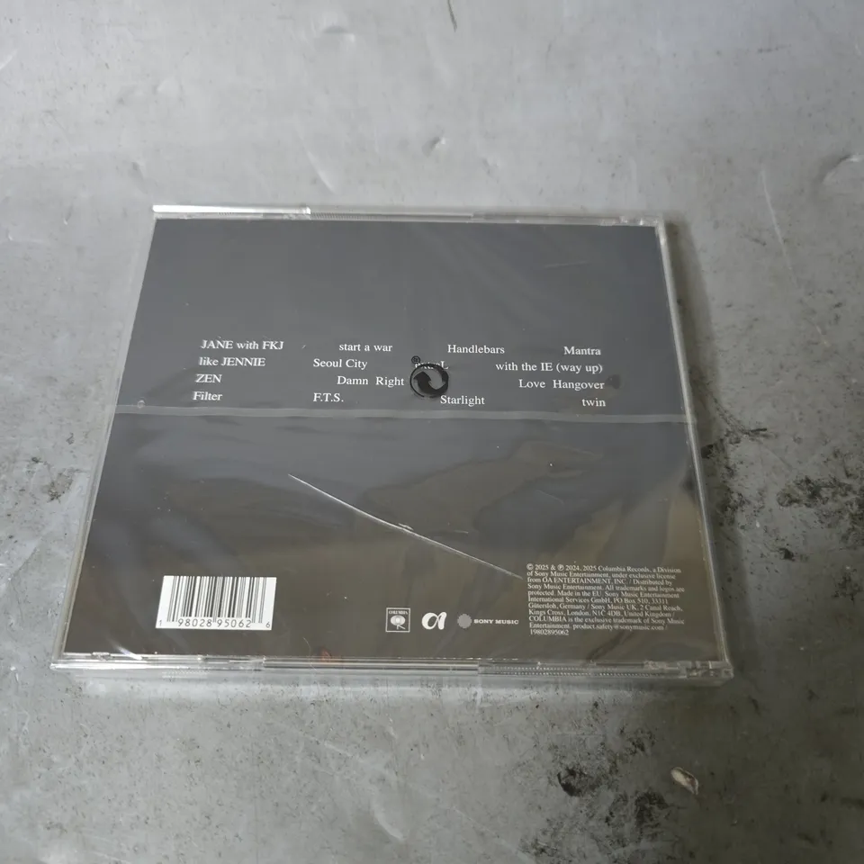 SEALED RUBY BY JENNIE CD