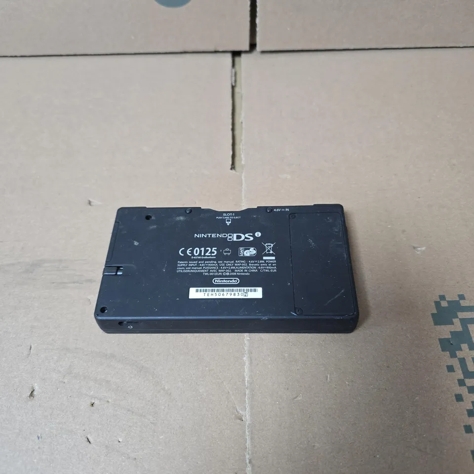 NINTENDO DS BLACK UNBOXED