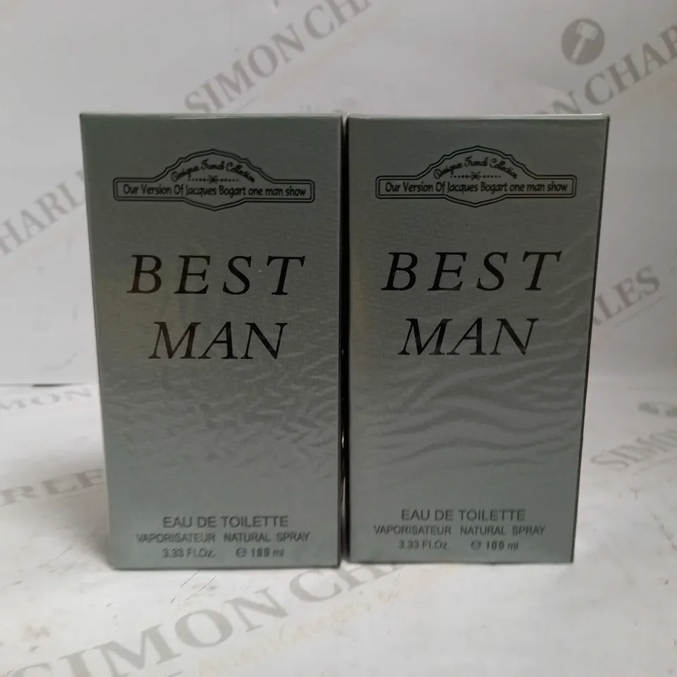 LOT OF 12 DFC BEST MAN EDT 100ML