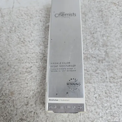 SKINCHEMISTS LONDON WRINKLE KILLER NIGHT MOISTURISER 50 ML