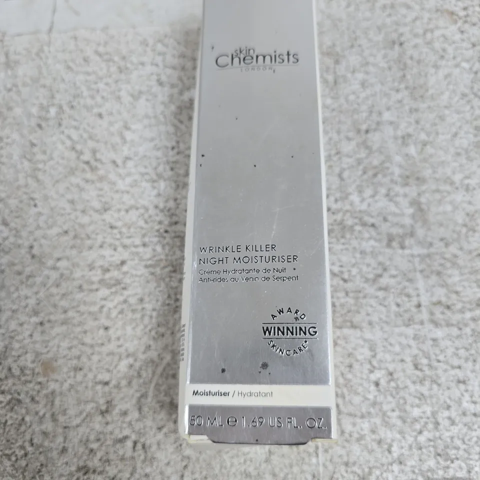 SKINCHEMISTS LONDON WRINKLE KILLER NIGHT MOISTURISER 50 ML