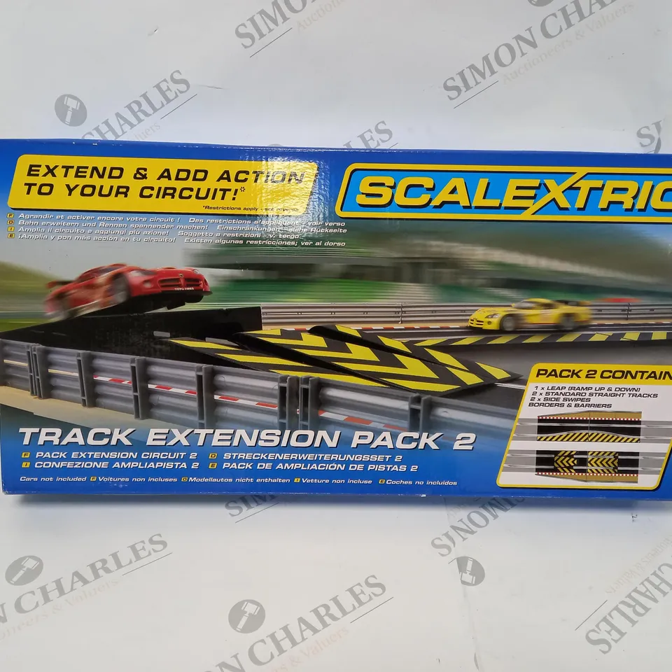 BOXED SCALEXTRIC TRACK EXTENSTION PACK 2