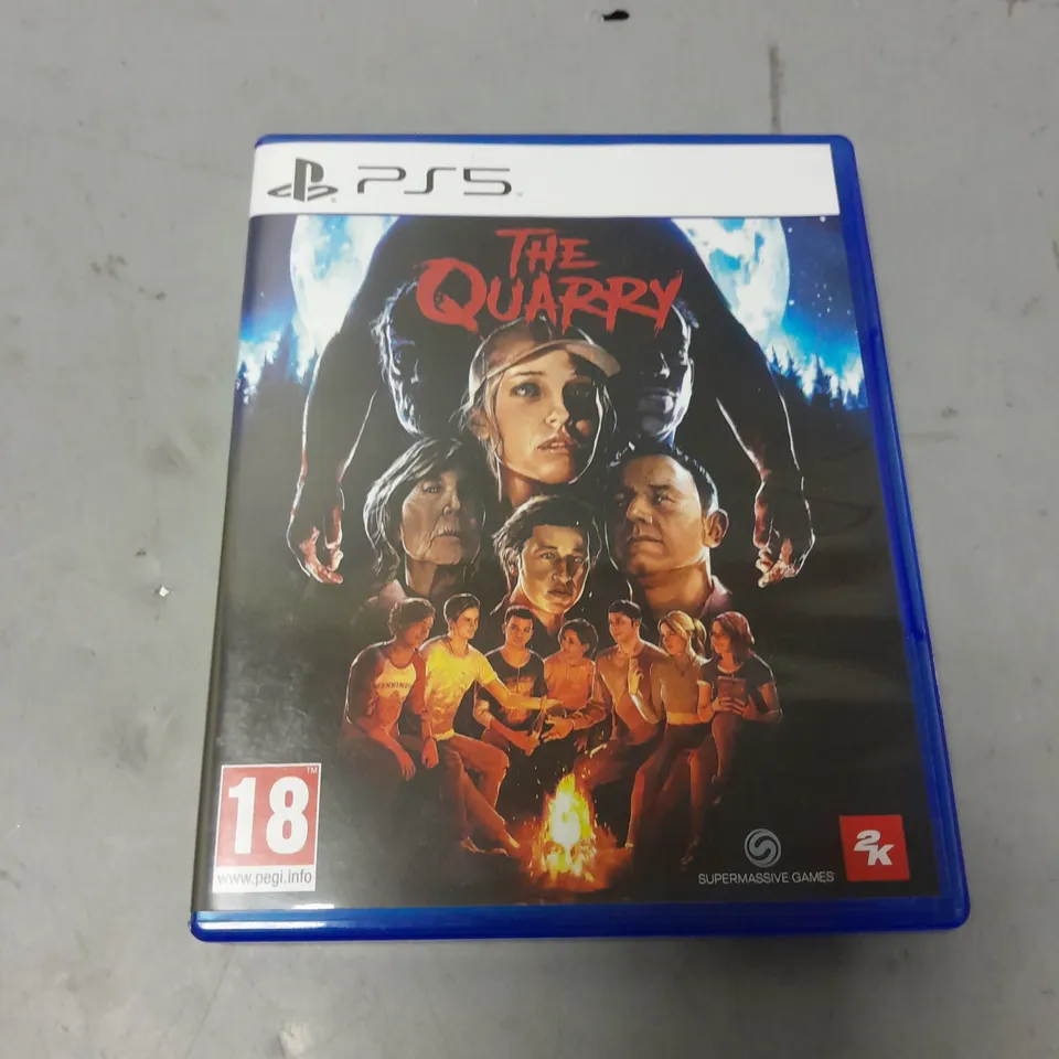 THE QUARRY PS5 GAME