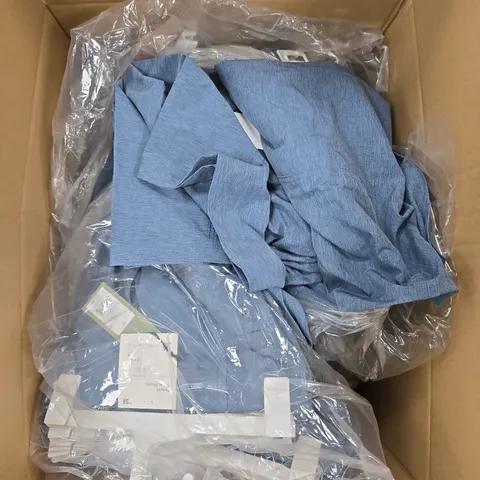APPROXIMATELY 25 ASSORTED CLOTHING PRODUCTS IN VARIOUS STYLES & SIZES 