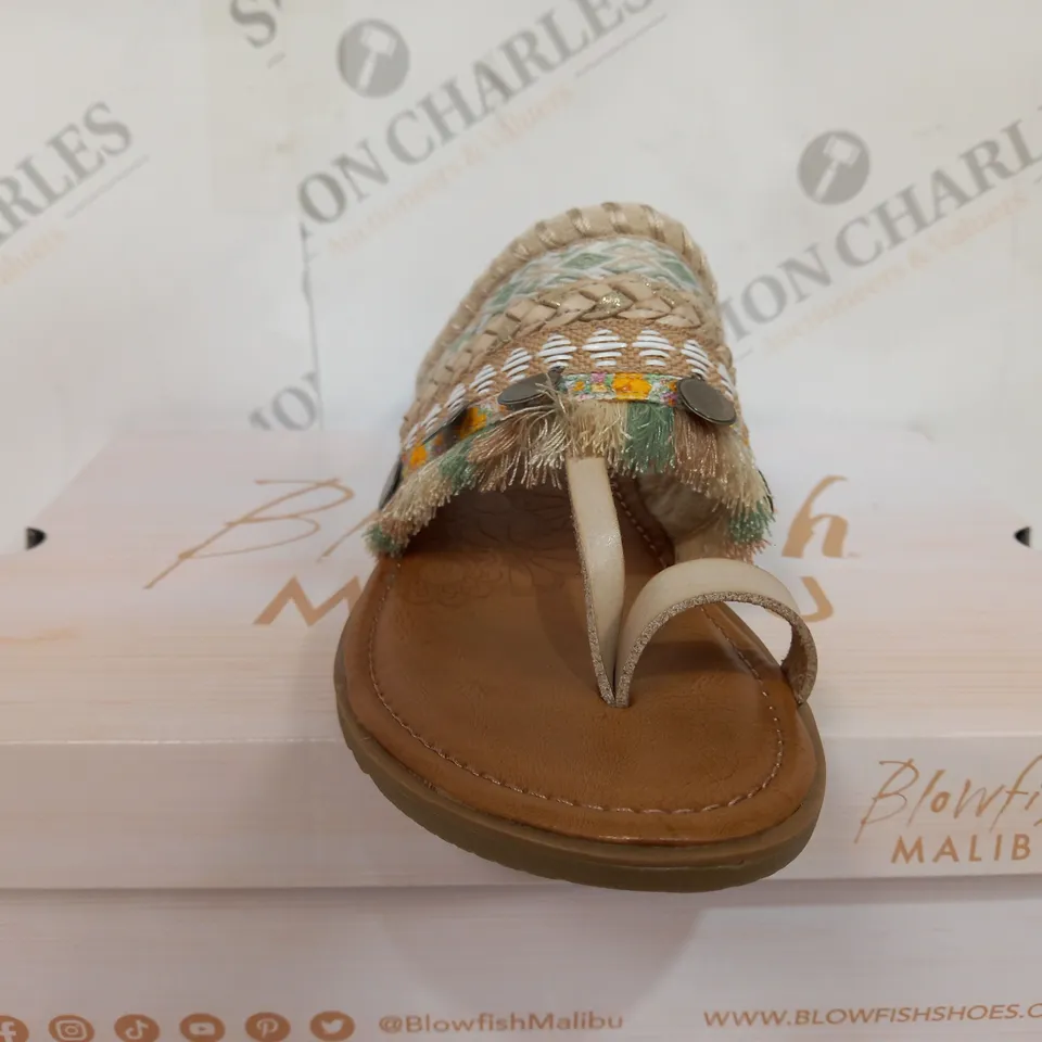 BLOWFISH MALIBU OPEN TOE SANDALS - SIZE 6