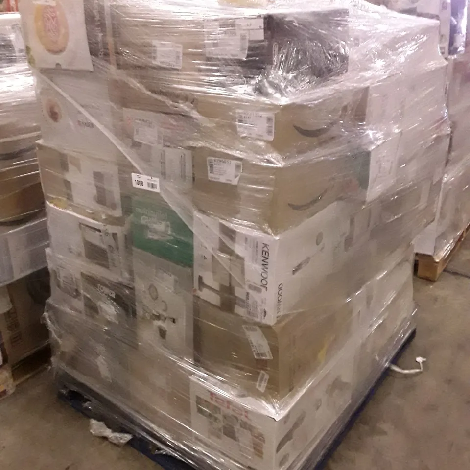 PALLET OF APPROXIMATELY 67 UNPROCESSED RAW RETURN HOUSEHOLD AND ELECTRICAL GOODS TO INCLUDE;