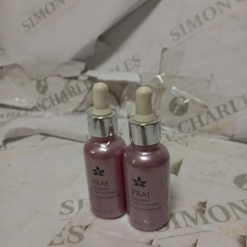 LOT OF 2  PRAI PRECIOUS OIL DROPS 30ML 
