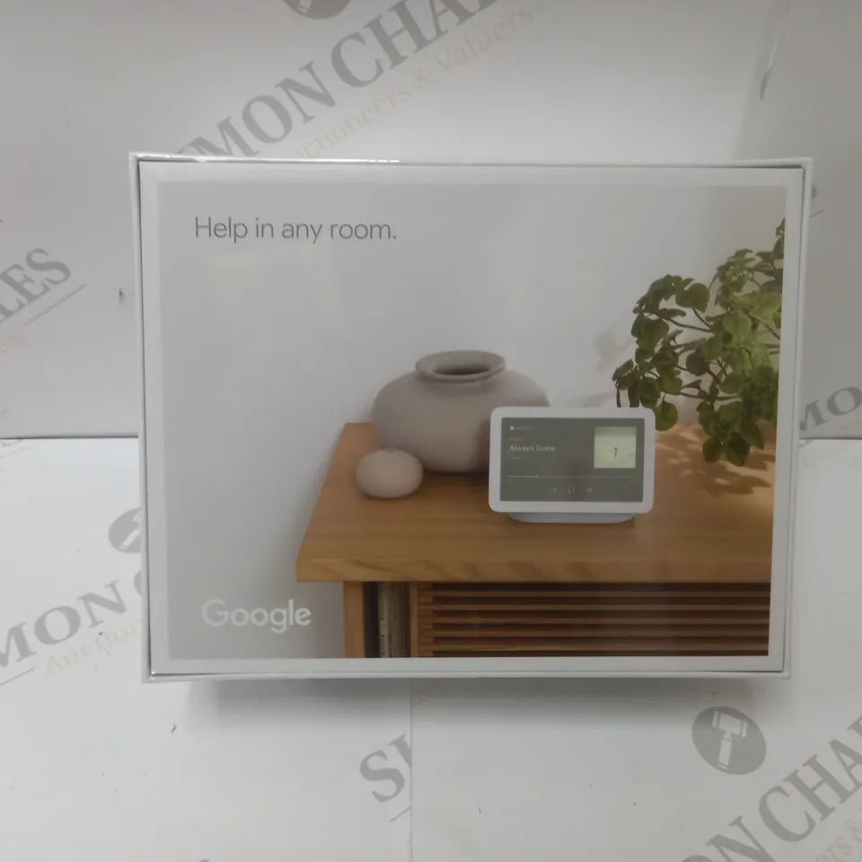 BRAND NEW BOXED GOOGLE NEST HUB 2ND GEN SMART SPEAKER WITH SCREEN - CHALK 