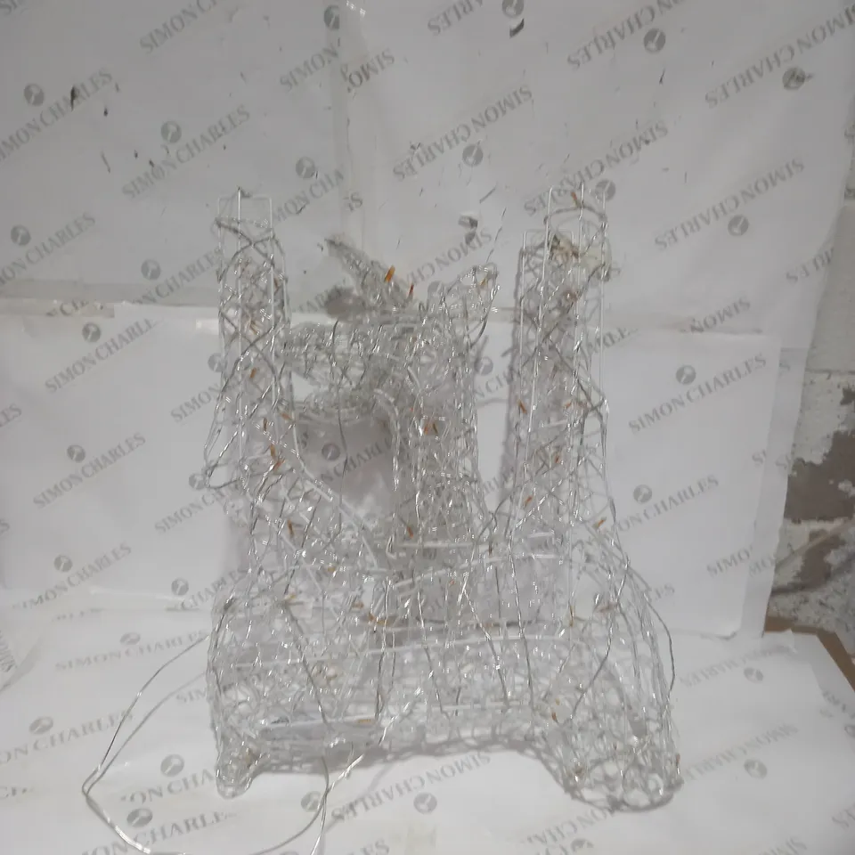 BOXED FESTIVE INDOOR/OUTDOOR PRE LIT RAINDEER 