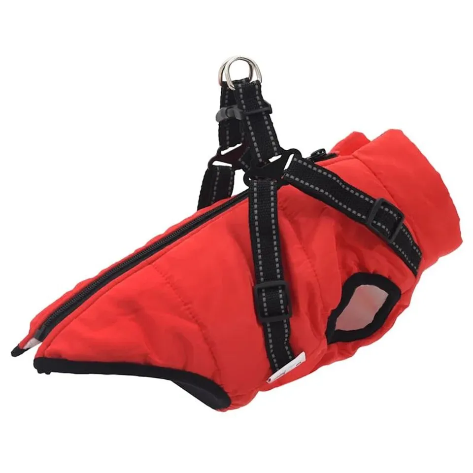 DOG COAT WITH HARNESS 6XL