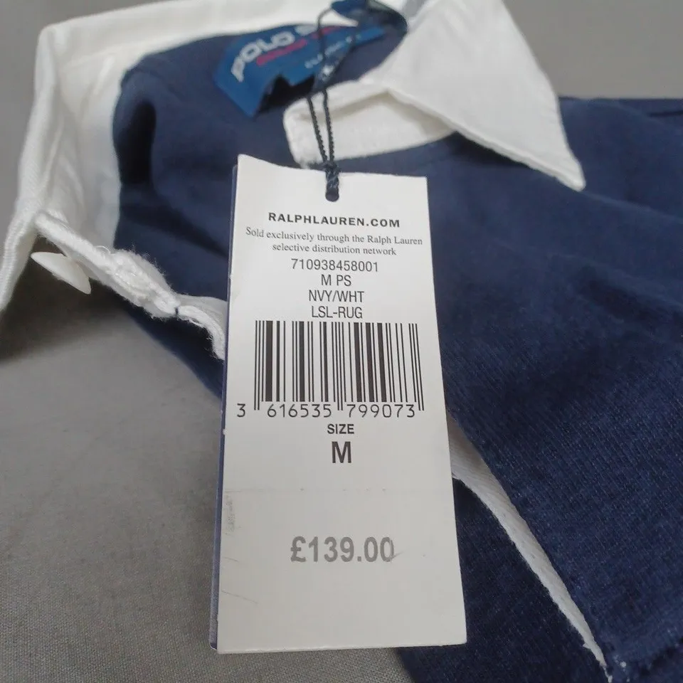 POLO SPORT RALPH LAUREN RUGBY STYLE SHIRT SIZE M