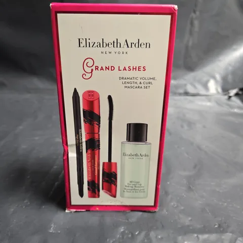 SEALED ELIZABETH ARDEN GRAND LASHES DRAMATIC VOLUME, LENGTH AND CURL MASCARA SET