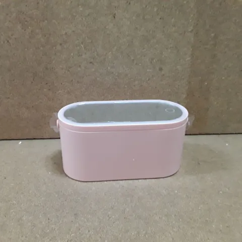 BOXED MAKEUP BOX WITH MIRROR - PINK 