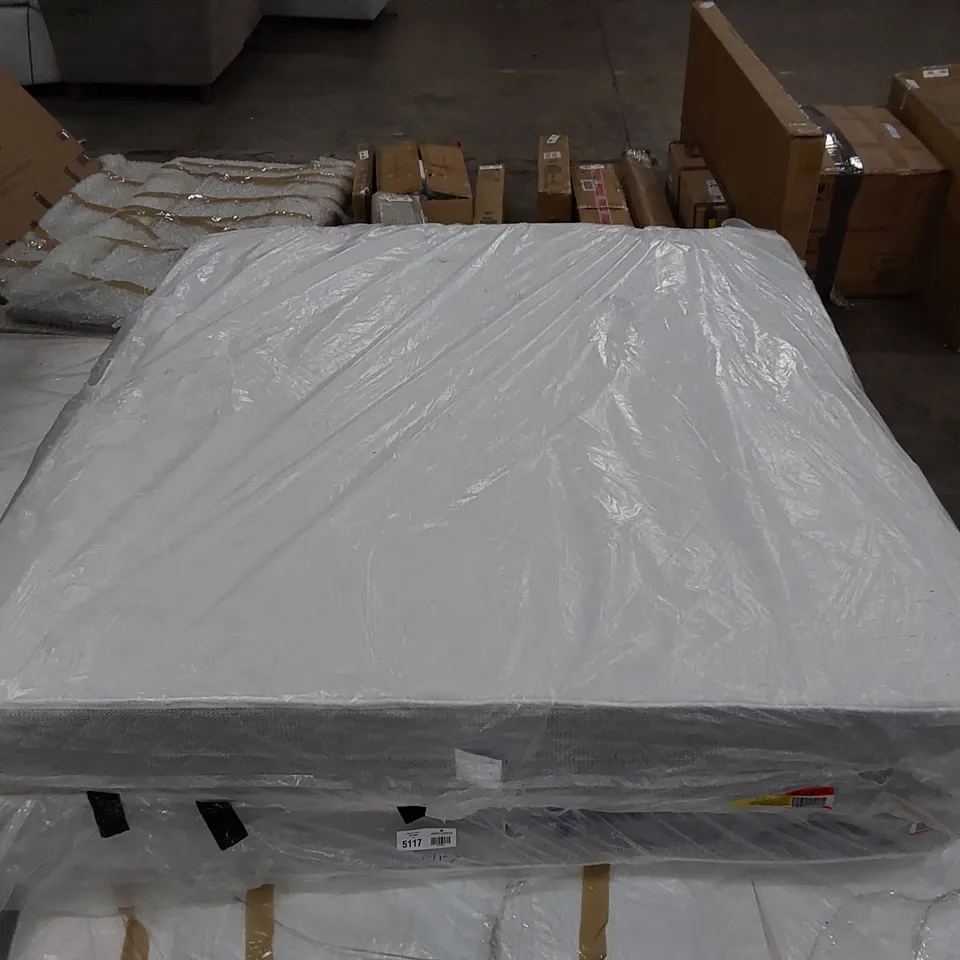 BAGGED 6'SUPER KINGSIZE HYBRID OPEN COIL MEMORY FOAM SUPERKING MATTRESS