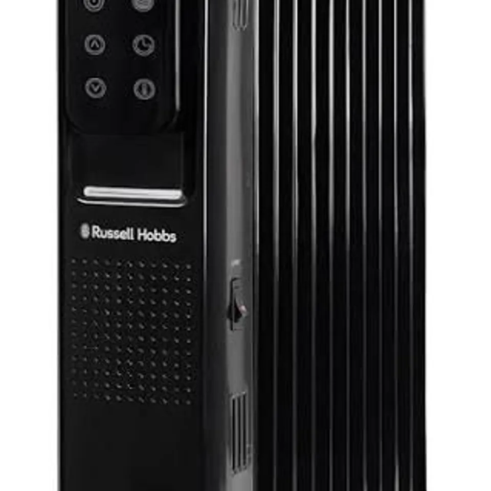 BOXED RUSSELL HOBBS RHOFR2521B-D PORTABLE OIL-FILLED RADIATOR - BLACK
