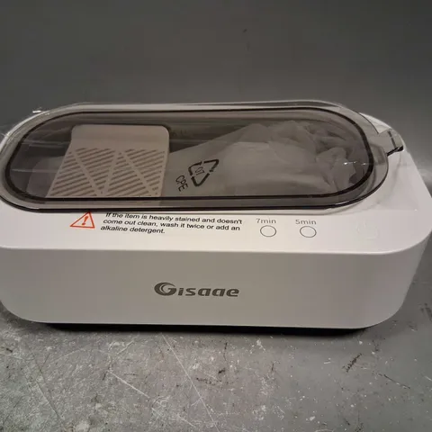 BOXED GISAAE ULTRASONIC CLEANER