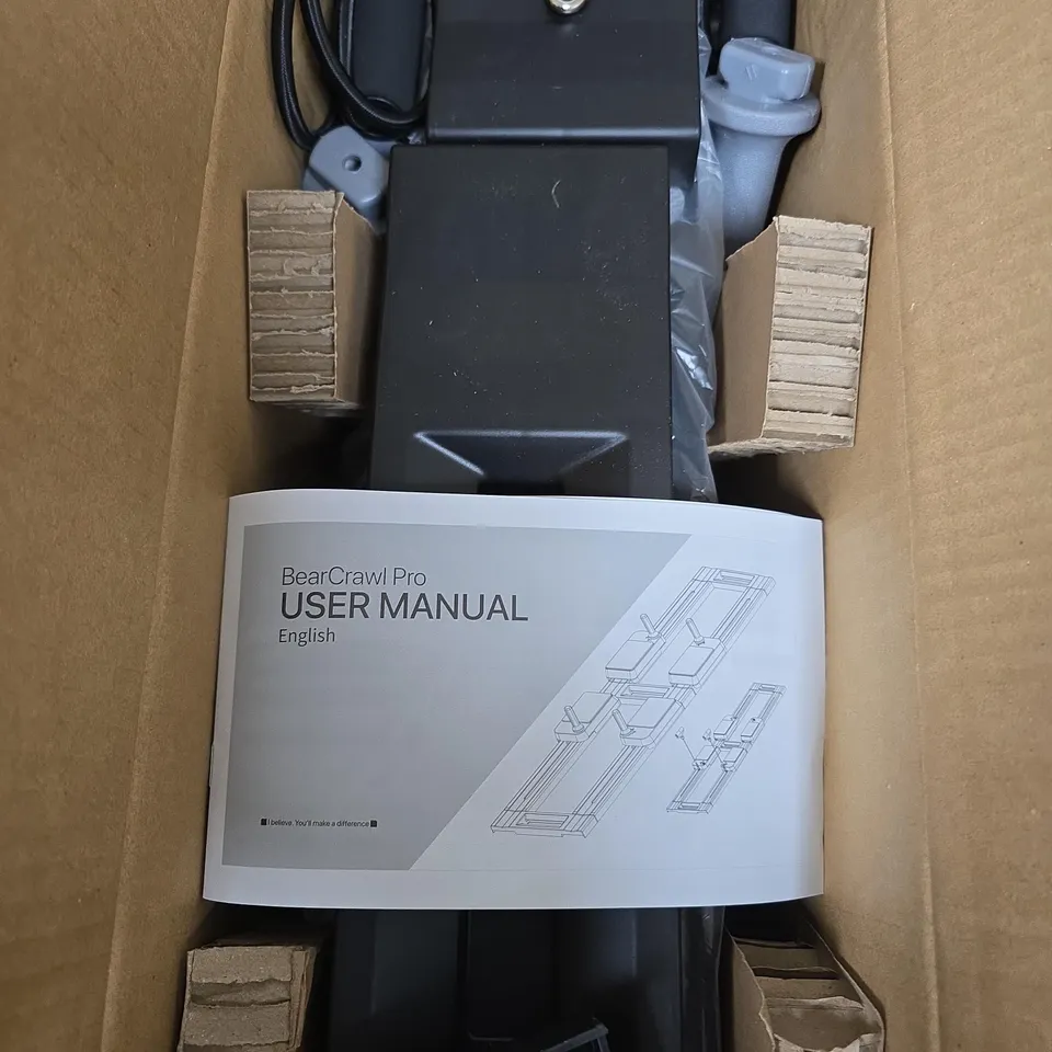 BEAR CRAWL PRO – EXERCISE DEVICE WITH USER MANUAL (BOX OPENED)