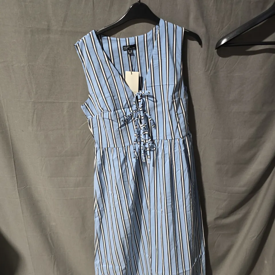 Nobody's Child Striped Sleeveless Dress – UK 10 (EU 38), Blue & White