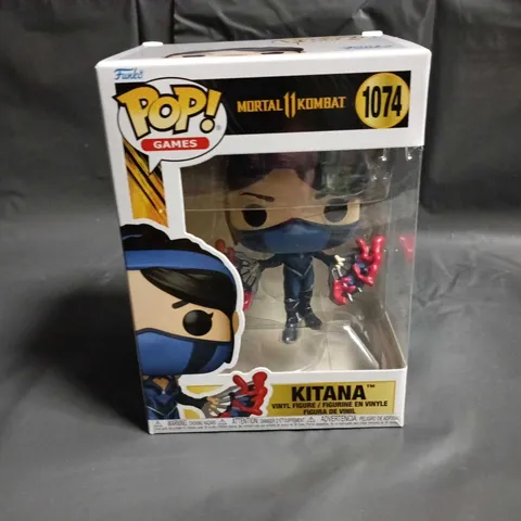 FUNKO POP! GAMES MORTAL KOMBAT 11 KITANA – 1074 (BOXED)