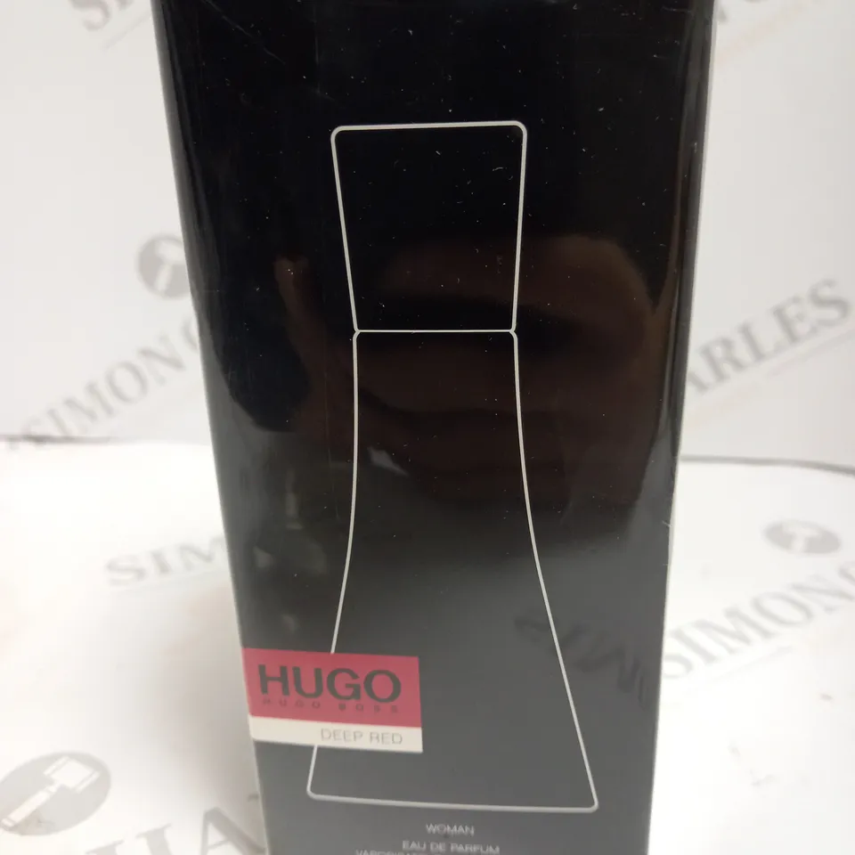 BOXED AND SEALED HUGO BOSS HUGO DEEP RED EAU DE PARFUM SPRAY 90ML 