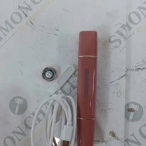 SIMPLY BEAUTY 2 IN 1 SUPER SMOOTH FACE & BROWS HAIR REMOVER, BLUSH
