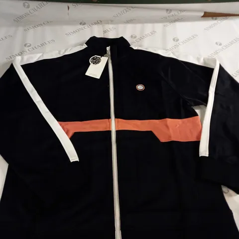 PRETTY GREEN TILBY TRACK TOP - L