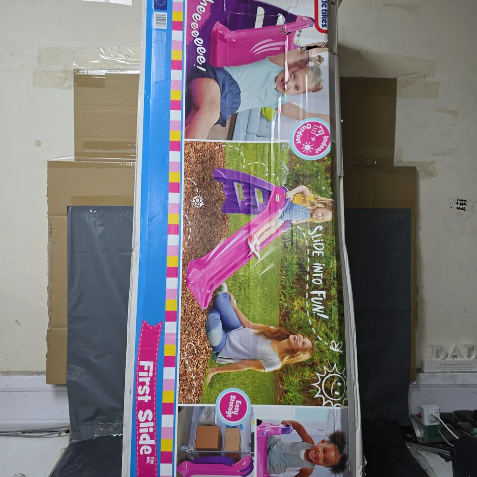 BOXED LITTLE TIKES FIRST SLIDE - PINK/PURPLE (1 BOX) RRP £46.99