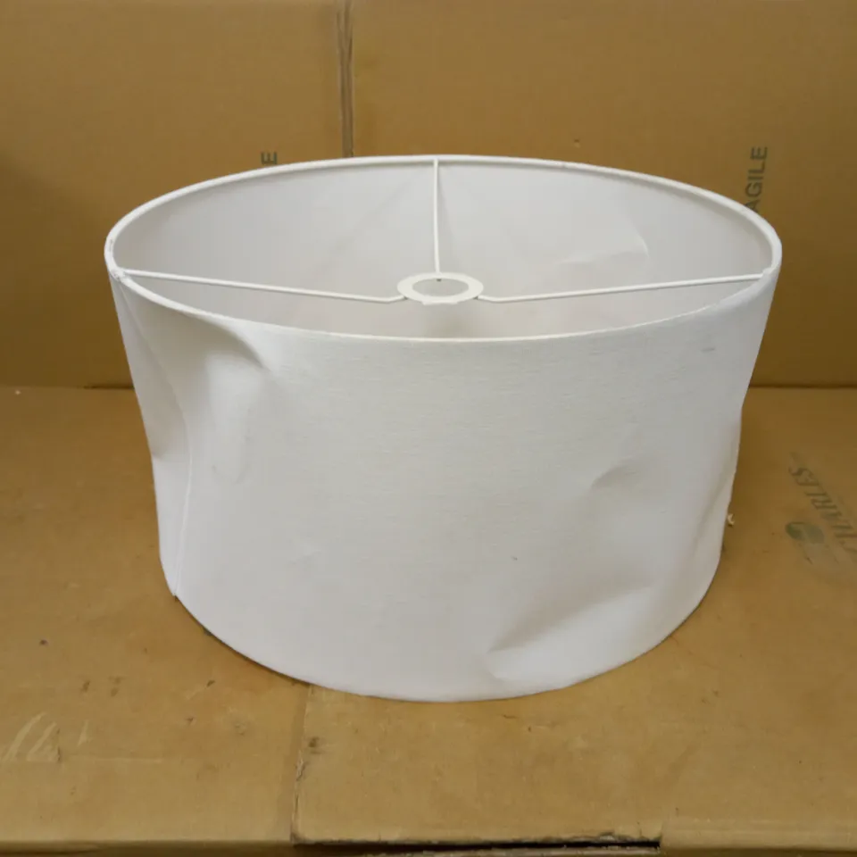 DESIGNER STYLE WHITE CEILING LIGHT SHADE 
