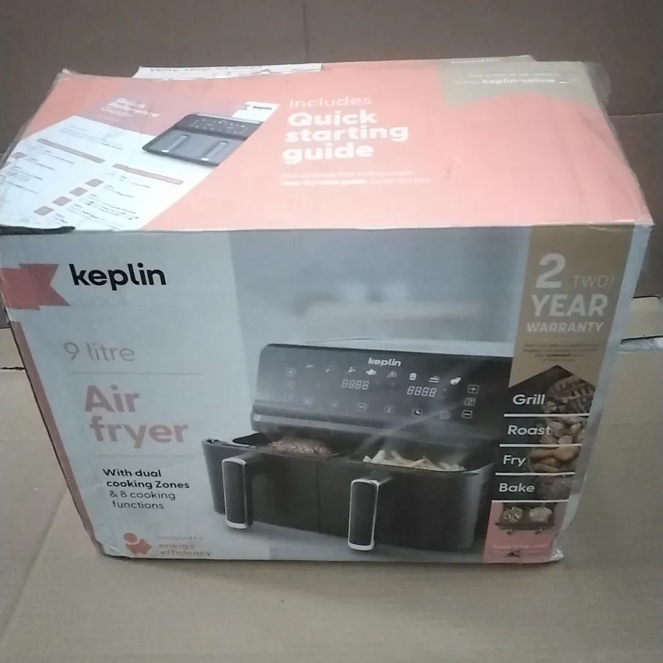 BOXED KEPLIN 9 LITRE AIR FRYER