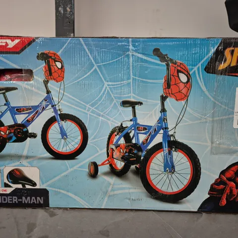 BOXED HUFFY 14" SPIDER-MAN BIKE