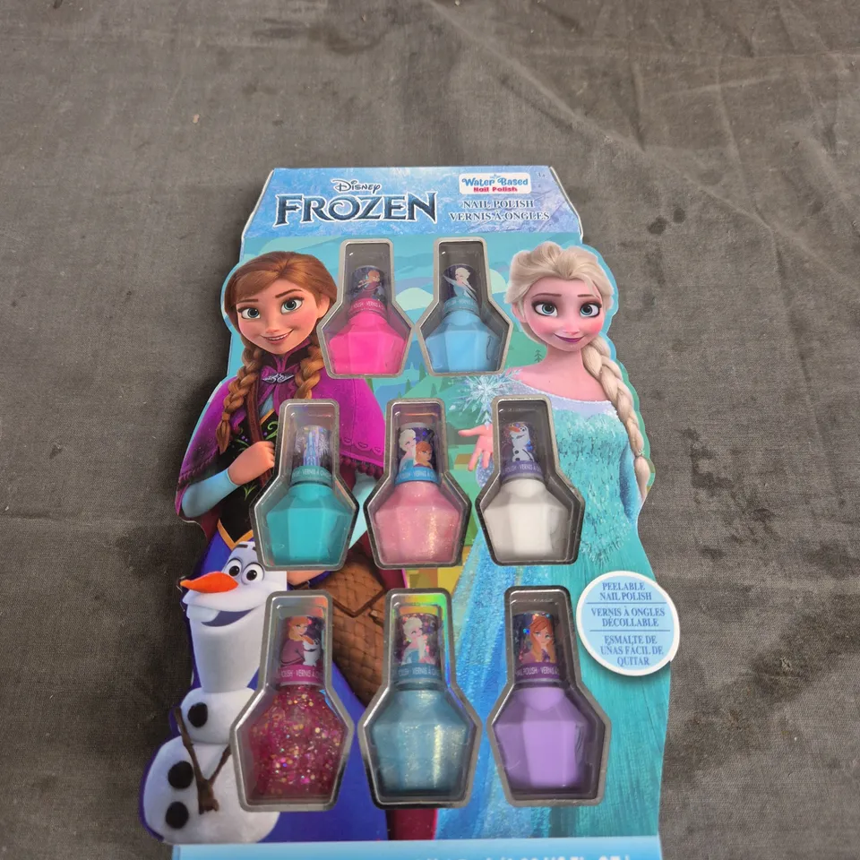 DISNEY FROZEN 8 PIECE NAIL VARNISH SET