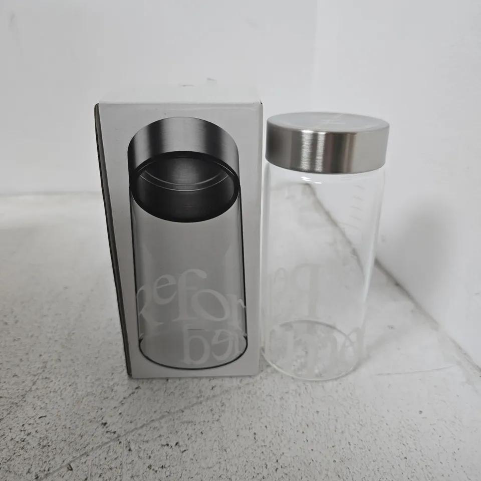 BOXED REFORMED GLASS BOTTLE