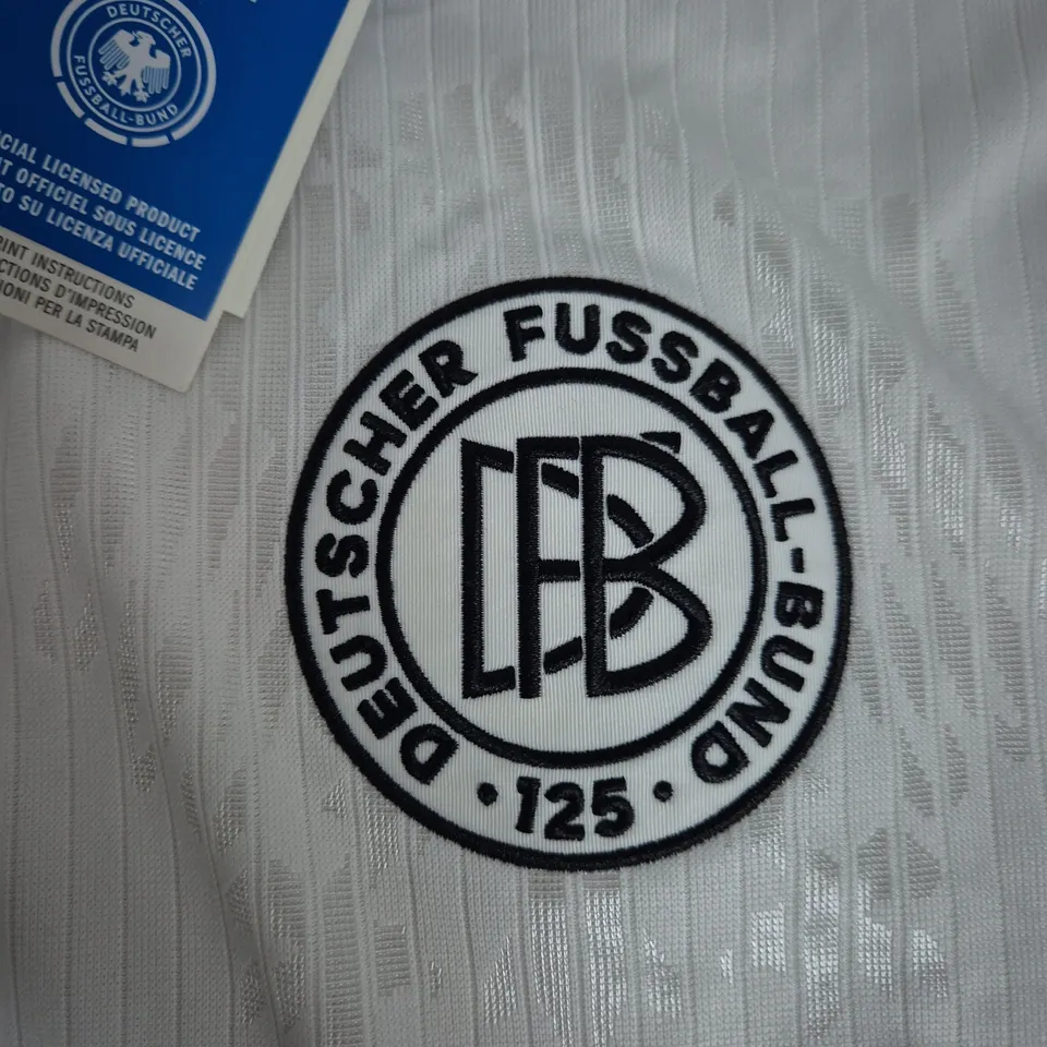 ADIDAS GERMANY FOOTBALL JERSEY – WHITE, 2XL (MEN) SLIM FIT