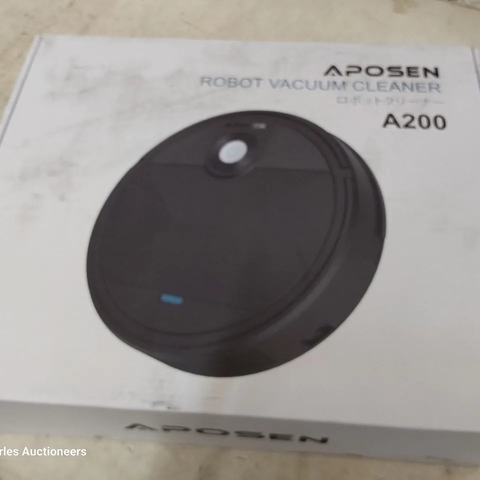 BOXED APOSEN ROBOT VACUUM CLEANER 