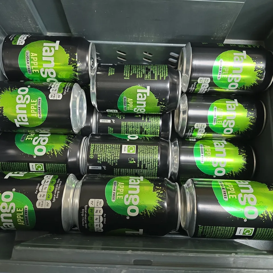 LOT OF 24 TANGO APPLE SUGAR FREE - 330ML