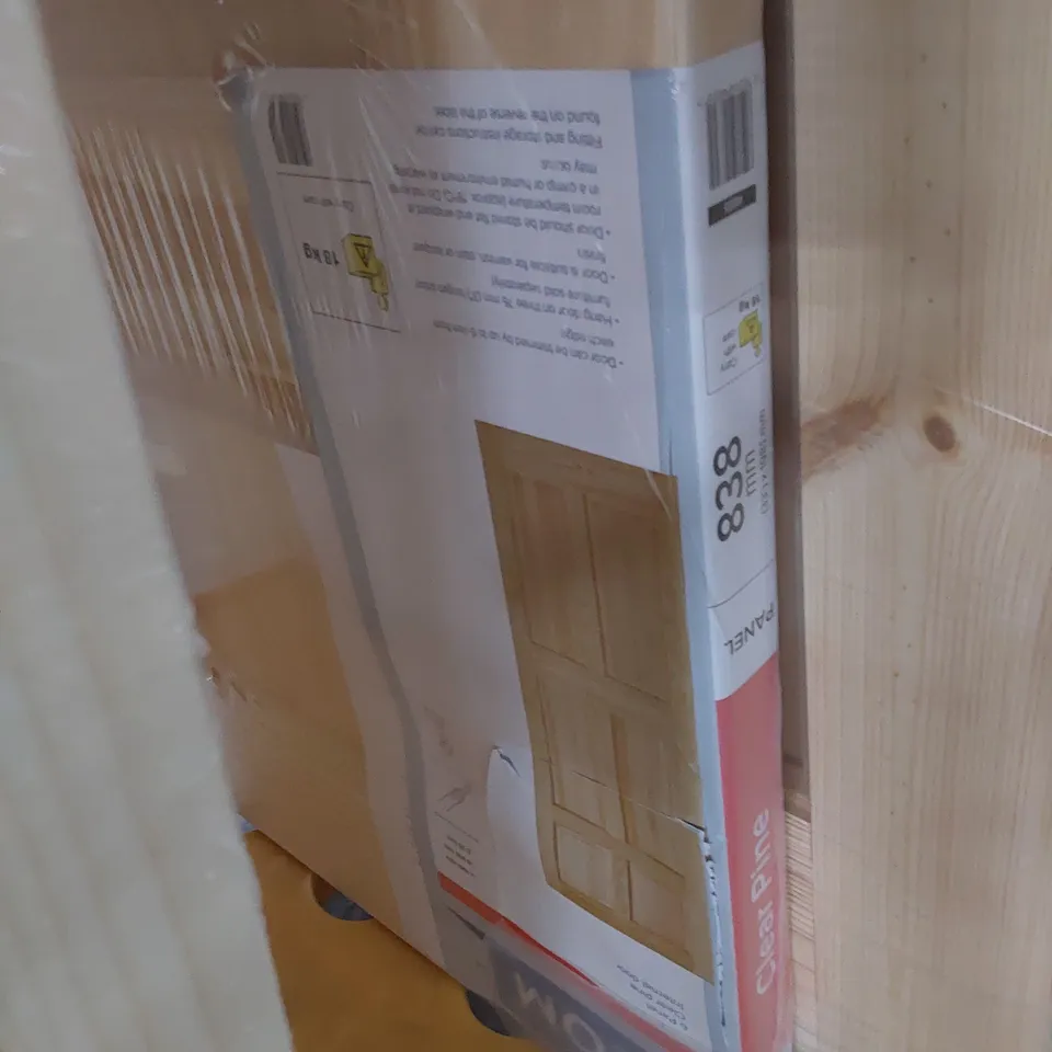 GEOM CLEAR PINE SIX PANEL INTERNAL DOOR 1981 × 838mm