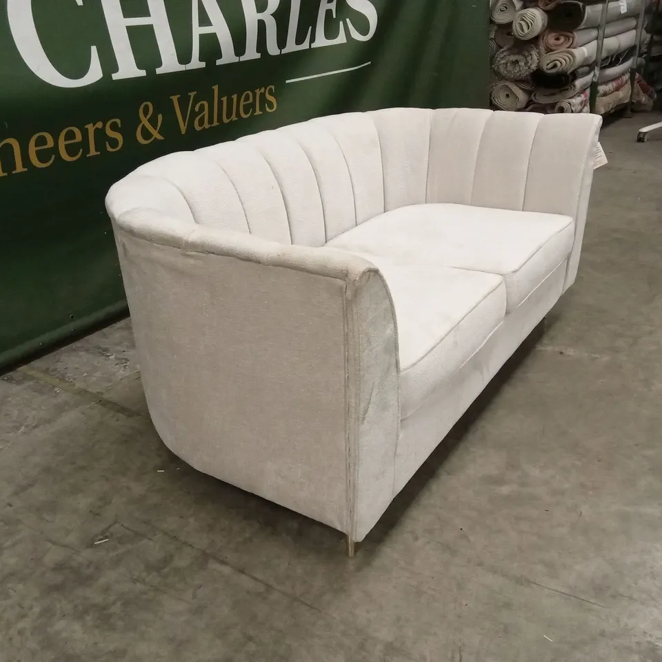 GUILD FABRIC 2 SEATER SOFA - IVORY RRP £529