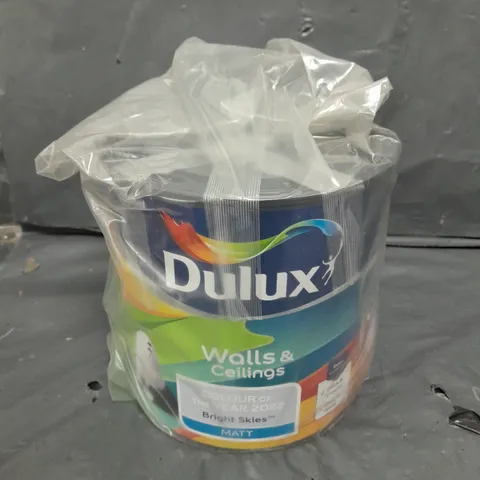 SEALED DULUX WALLS & CEILING MATT PAINT - 2.5L - BRIGHT SKIES 