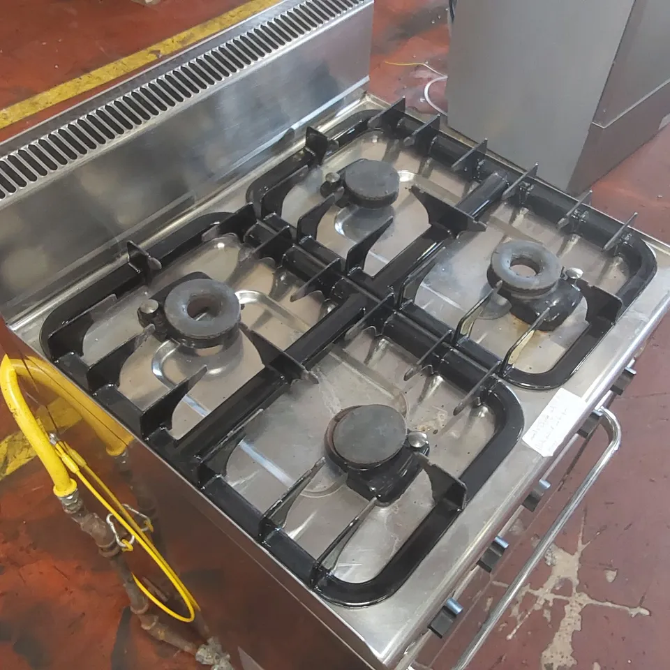 MARENO GAS OVEN RANGE 4 BURNER NATURAL GAS