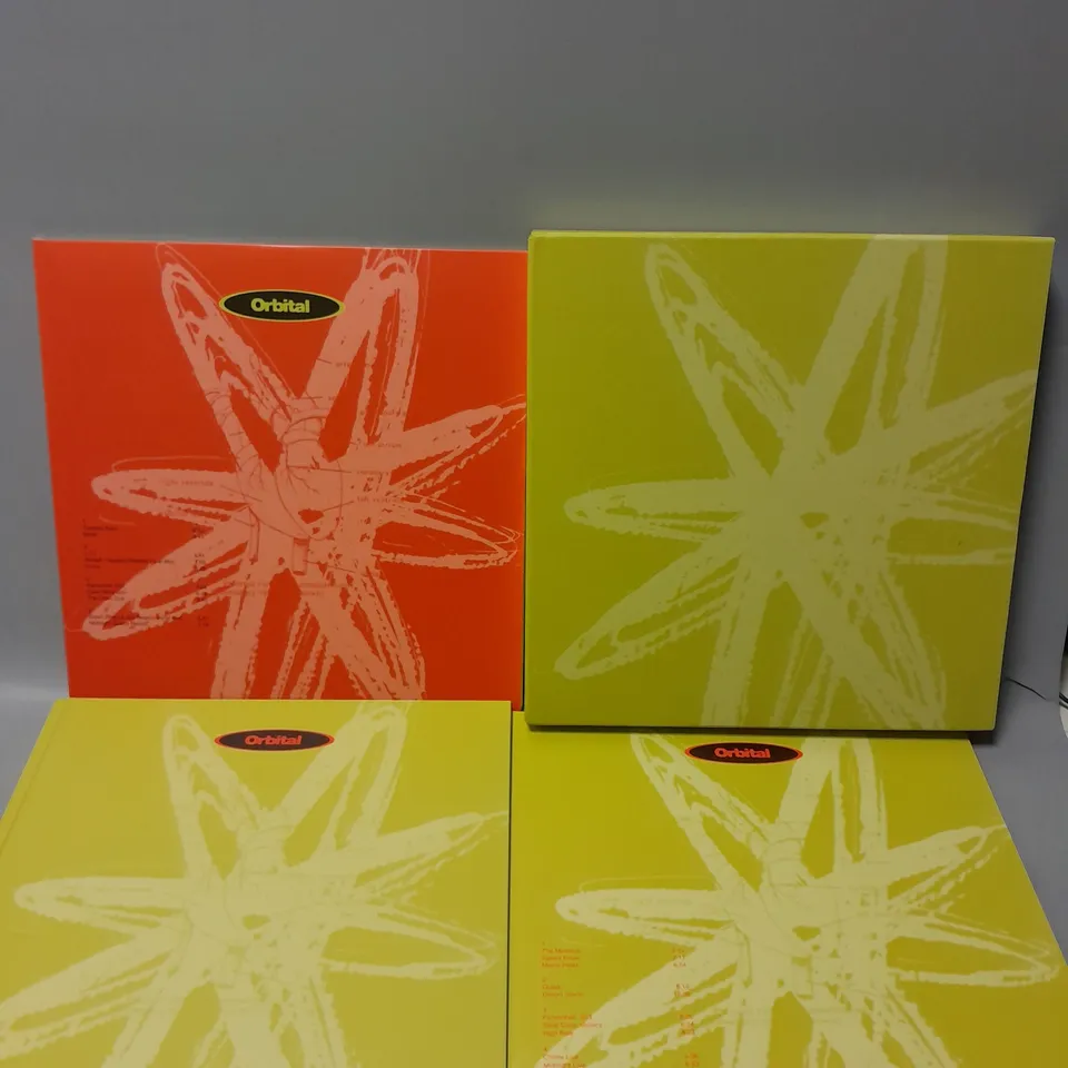 ORBITAL THE GREEN ALBUM 4LP DELUXE BOX SET
