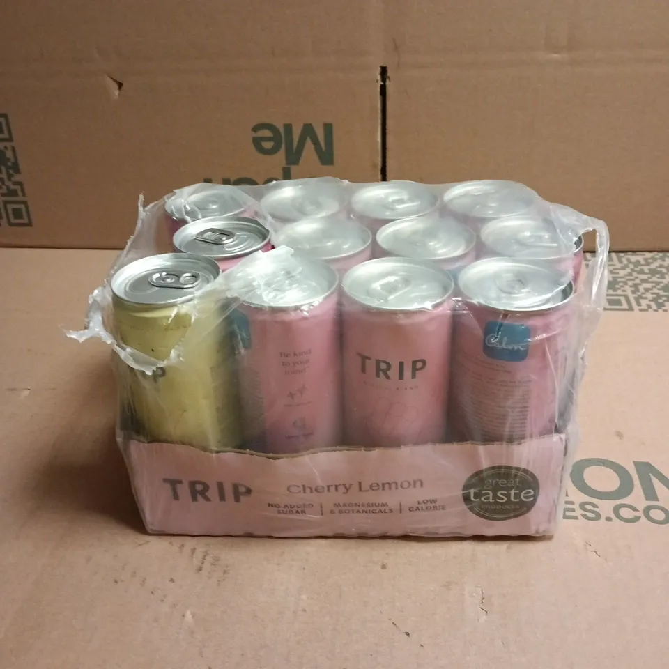 APPROXIMATELY 12 CANS OF TRIP MINDFUL BLEND DRINKS 250ML PER CAN