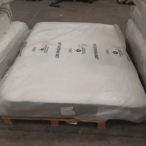 QUALITY BAGGED ASPIRE COOL 4'6" TUFTED 2 LAYER QUAD COMFORT MATTRESS 