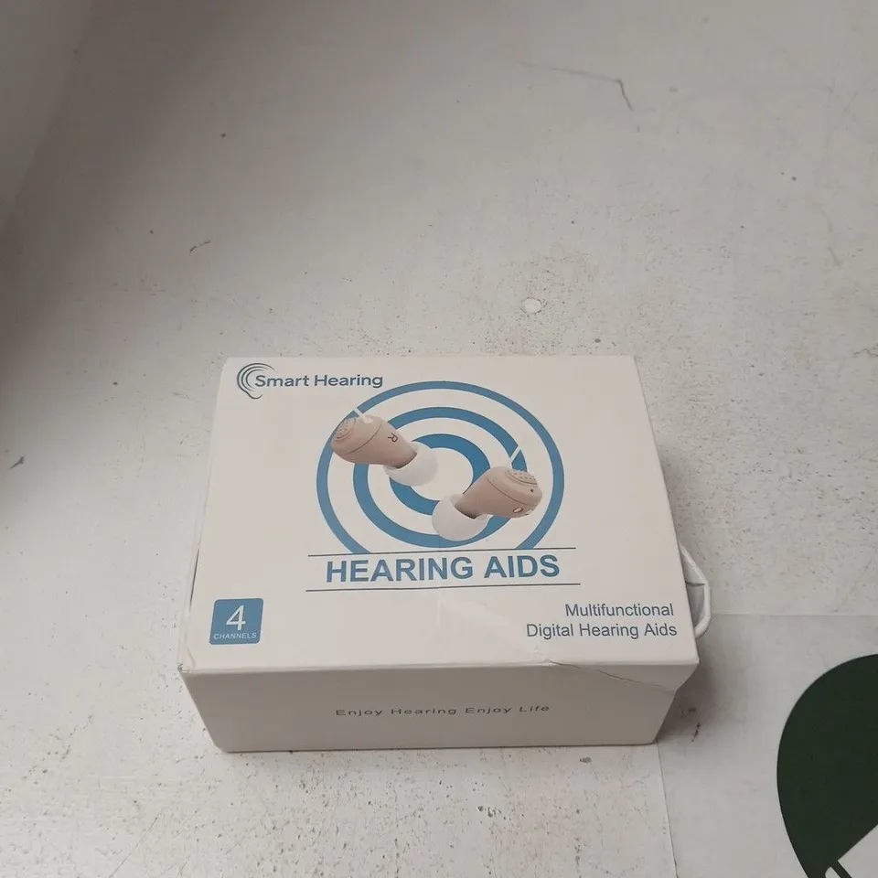 SMART HEARING HEARING AIDS – 4 CHANNELS (BOXED)