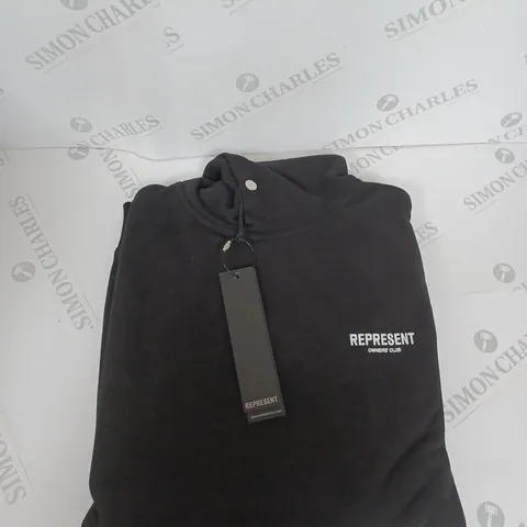 REPRESENT OWNERS CLUB HOODIE - BLACK SIZE XS