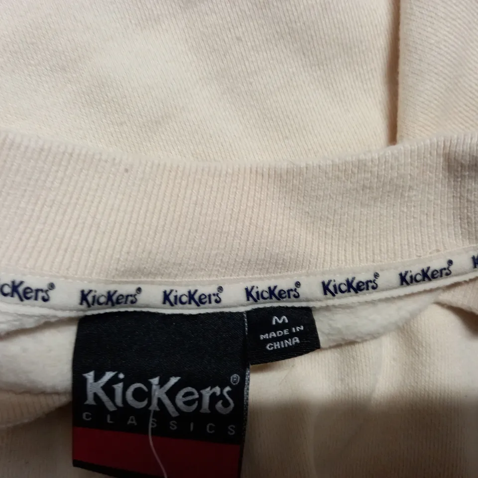 KICKERS CLASSIC BEIGE JUMPER - SIZE M