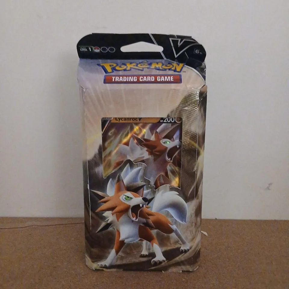 POKÉMON LYCANROC V DECK BOX – 60-CARD READY-TO-PLAY DECK (TRADING CARD GAME)